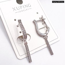 Сережки Xuping 10475 (розмір 3,0 см.)
